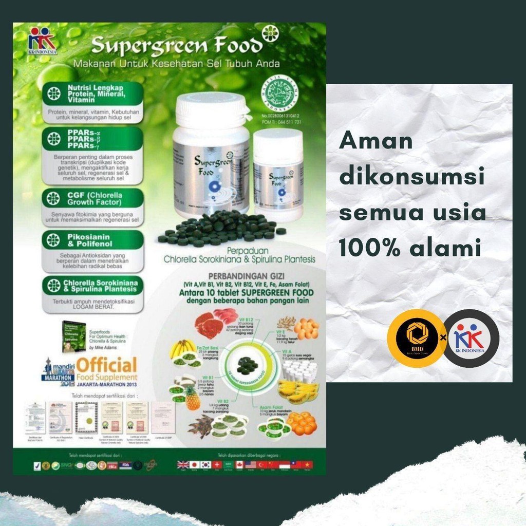 

Supergreen Food Isi 50