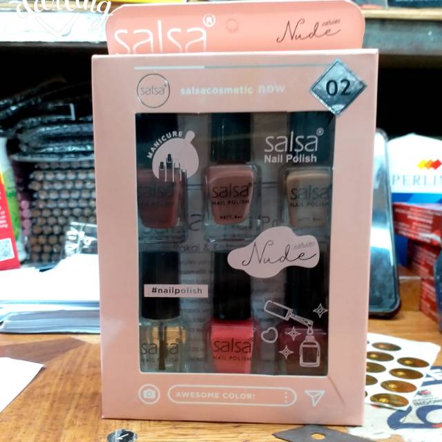 KUTEK SALSA NUDE BOK OREN // CUTEK ISI 6.PCS