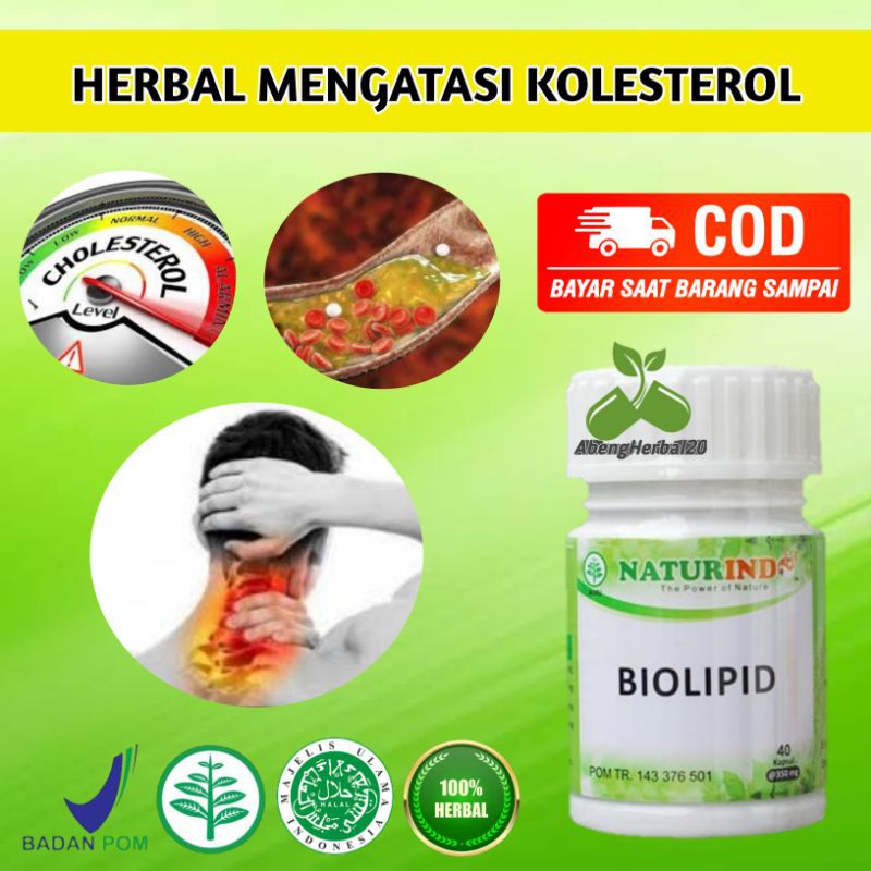 BIOLIPID obat herbal kolesterol tinggi dgn gejala sakit kepala pusing nyeri bahu kesemutan & kebas-1
