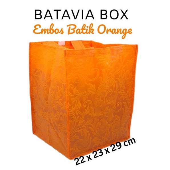 

Goodie Bag 22x23x29 cm Embos Batik (Pilih warna)