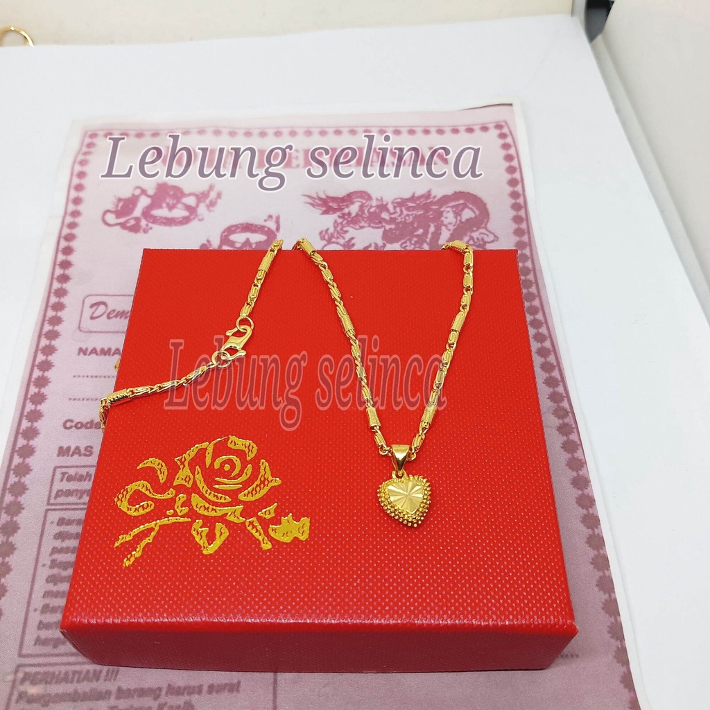 kalung terbuat dari koin asli tahun 1991-1994,kalung emas dewasa model terbaru, perhiasan titanium asli anti luntur 24 karat,kalung mirip emas 3 gram asli,kalung berlapis emas 24 Karat,kalung wanita import,kalung emas wanita dewasa 2.0 gram asli.