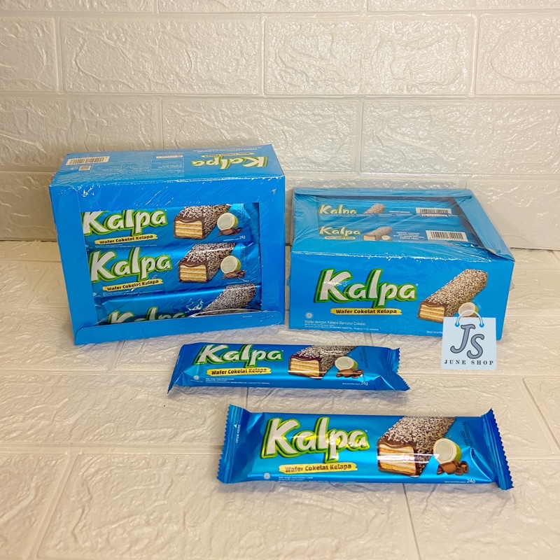 

KALPA WAFER COKELAT KELAPA (1 Box / 12 pcs)