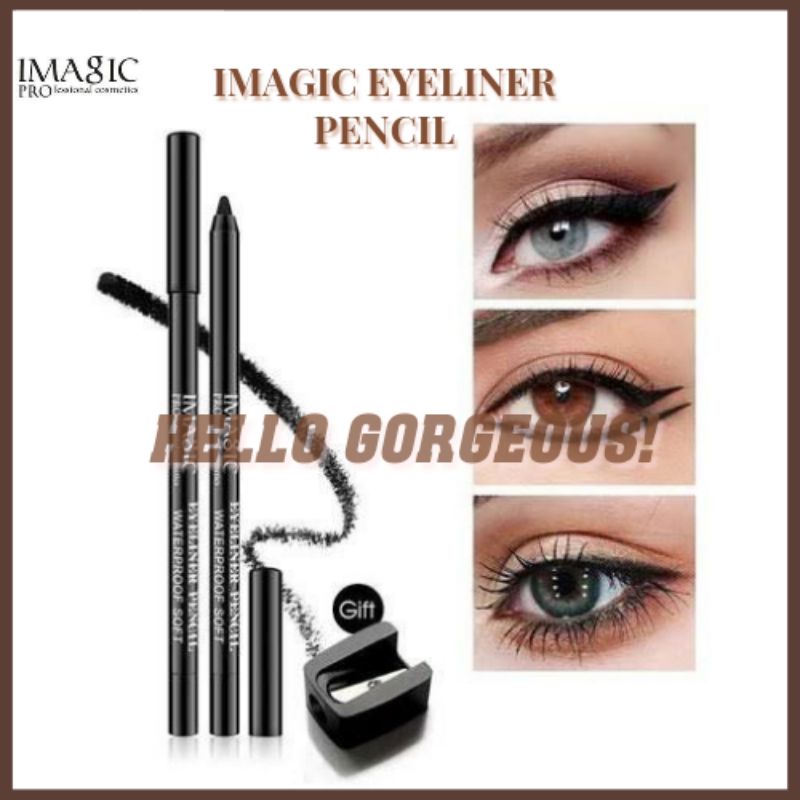 Imagic Eyeliner Pensil (READY STOCK) Original Waterproof Pencil Eyeliner