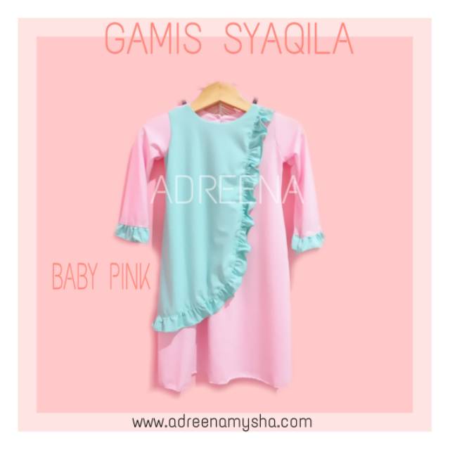 Gamis syaqila / gamis Bayi / Gamis anak