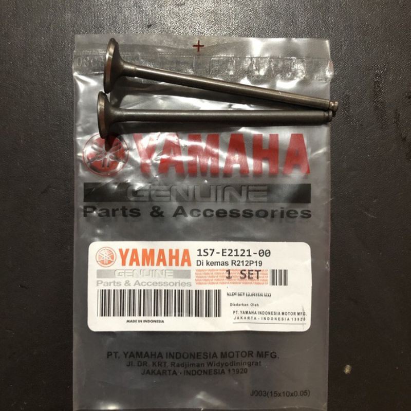 KDM_24 Payung Klep Valve Klepset Yamaha Jupiter MX Vixion Old Lama R15 2 IN EX 1S7