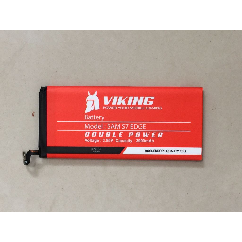 Baterai Double Power Viking Samsung S7 Edge G935F EB-BG935ABE 3900mAh Batere Baterei