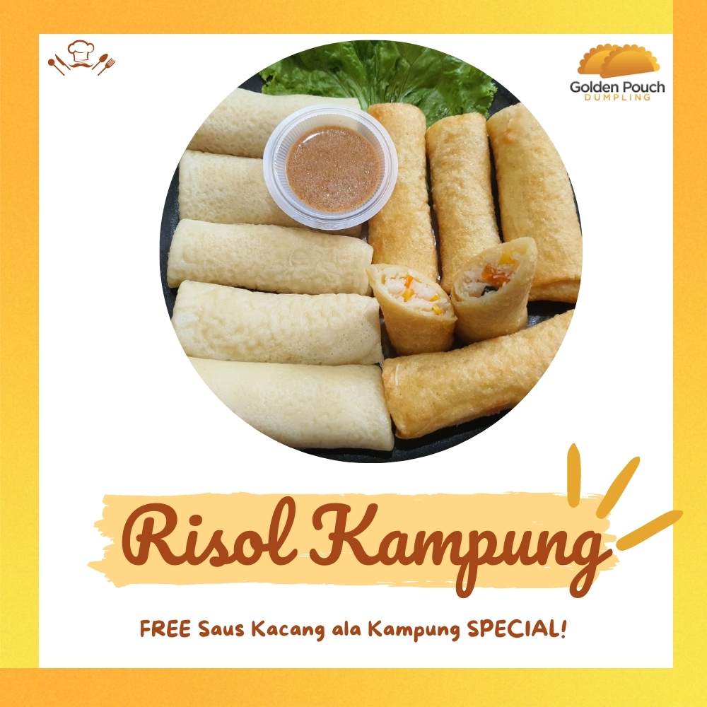 

Golden Pouch - Risol Bihun Kampung / Makanan Frozen Food