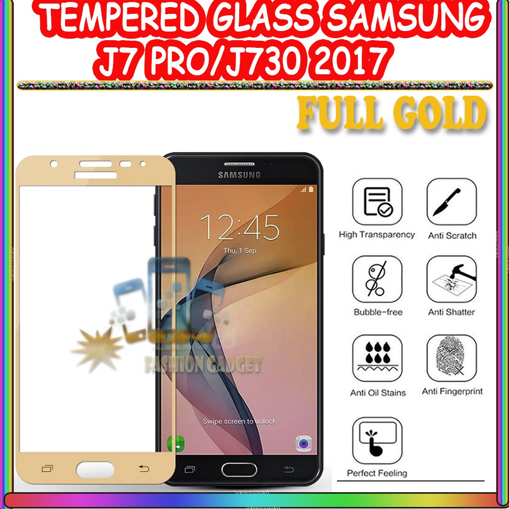 TEMPERED GLASS SAMSUNG J7 DUO /SAMSUNG J7 PRIME/ SAMSUNG J7 PRO/ SAMSUNG J730 2017 /SAMSUNG J710 2016 ANTI GORES KACA TEMPER GLASS