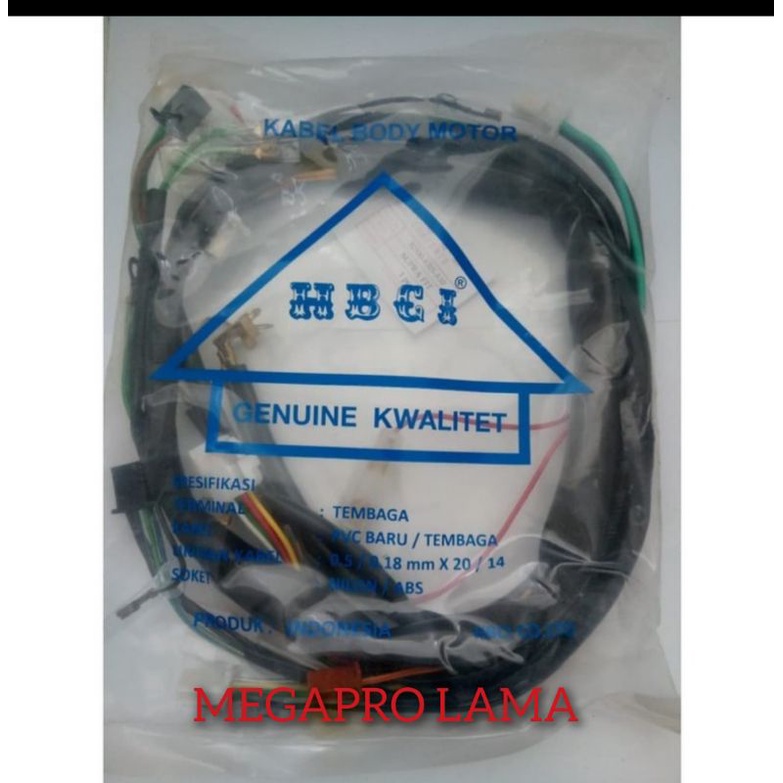 kabel body megapro lama mega pro double stater