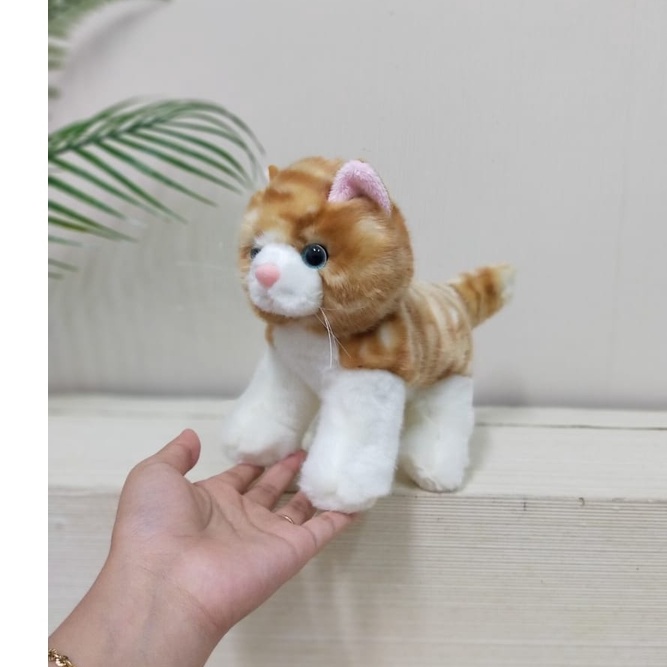 Boneka Kucing Kecil 20cm/Boneka Cat/Animal Boneka/Boneka Baby Kucing/Kado Boneka Animal