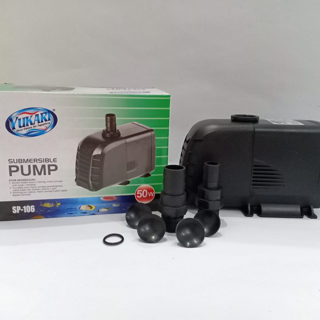 Submersible Pump SP-106 YUKARI Pompa Aquarium Celup Pompa Akuarium Water Pump Pompa Air
