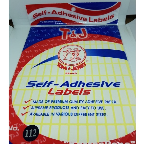 

Label Tom & Jerry No.112 / Label Stiker Tom & Jerry No.112