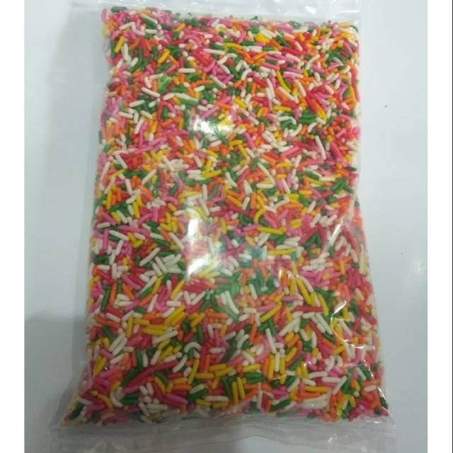

Meses mesis warna warni murah meriah Dunia repack 250 gram