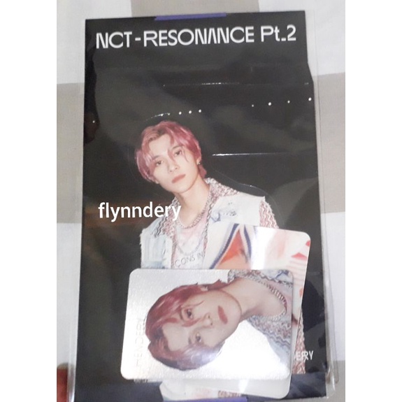 [booked] SEALED Wayv NCT U Hendery work it holo lenti standee hologram lenticular md official