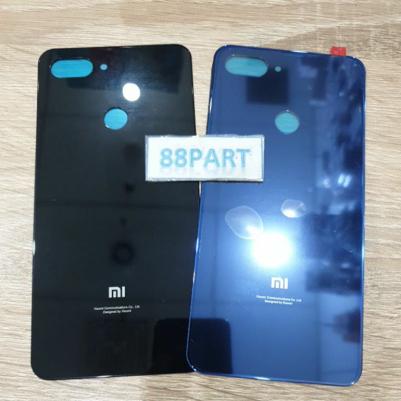 BACKDOOR XIAOM MI8 LITE - TUTUP BATERAI KESING MI 8 LITE
