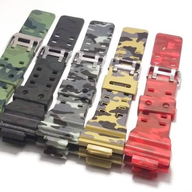 Strap tali jam tangan Casio G-Shock ga100 ga110 ga800 dll
