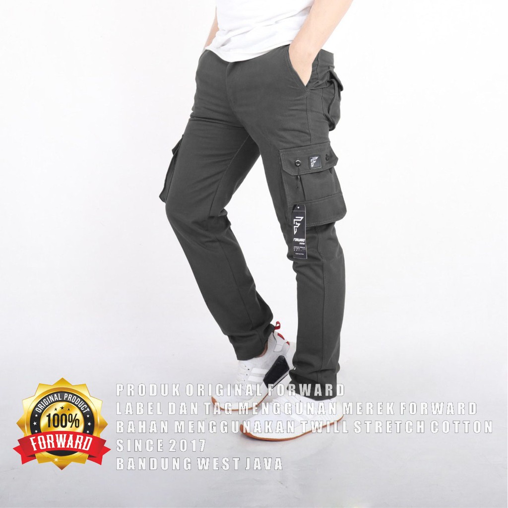 Celana pria Cargo panjang Original  System fourlayers