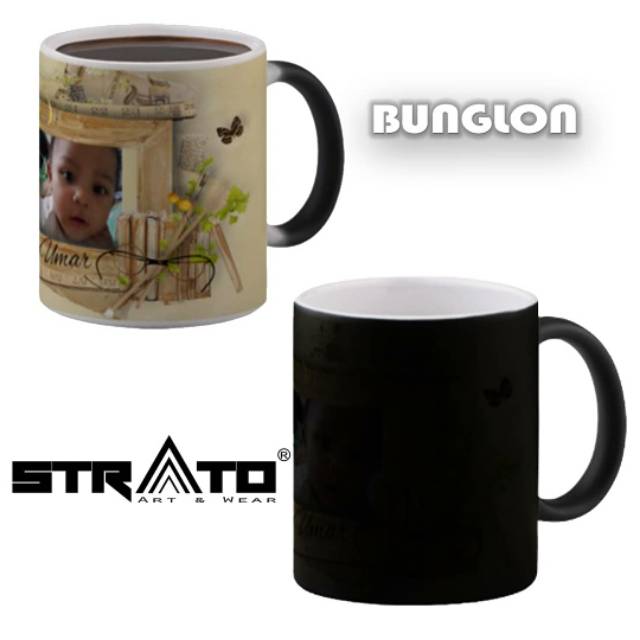 Mug bunglon berubah warna