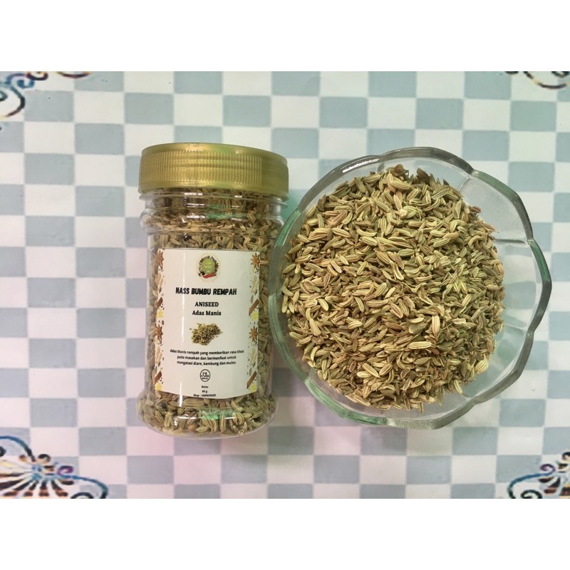 

Adas Utuh / Aniseed Pilihan Nass Bumbu Rempah