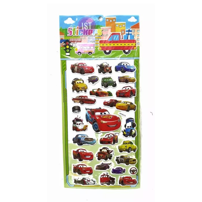 

Mainan Anak STICKER STIKER TIMBUL CARS