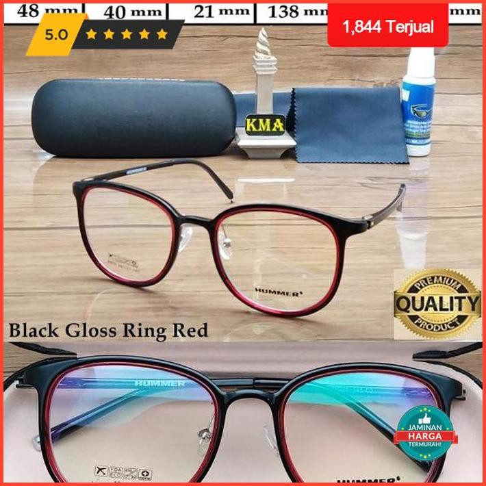 Big Sale Frame Kacamata Minus Hummer Kacamata Frame Minus Hummer Bulat Elastis Premium