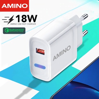 AMINO 3A 18W Qualcomm QC3.0 Fast Charger Quick Charger Adaptor Ori