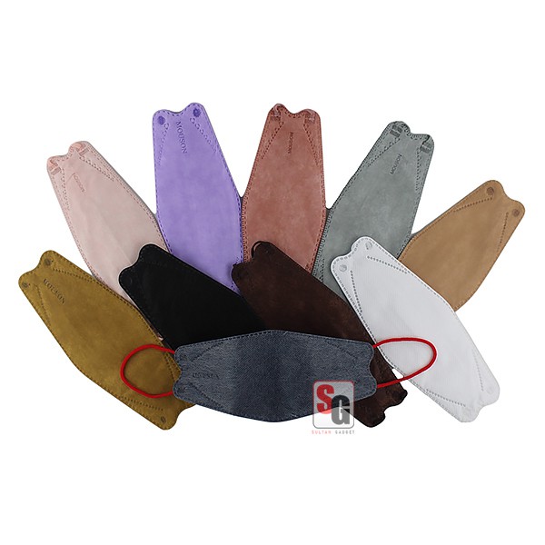 Masker KF94 Mouson Warna isi 10 pcs - Masker KF94 Korea 4ply