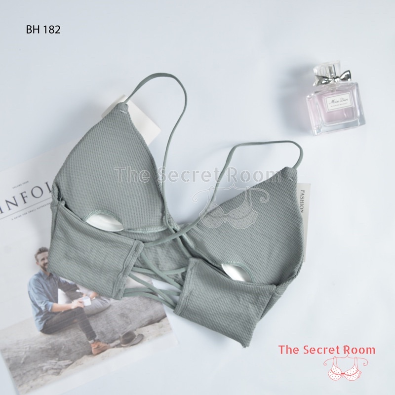 TALLY BRA BH KEMBEN BRALETTE 182 I FREE SIZE I BAHAN RAJUT I CUP B