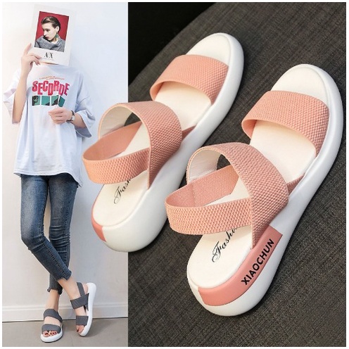 sandal gunung wanita outdoor sandal gunung cewek murah kekinian sandal karet korea import 5228 A19