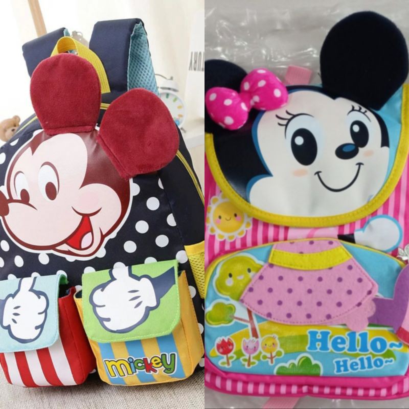 Ransel minnie / tas minnie anak / backpack minnie mickey / tas punggung minnie / tas sekolah tk sd