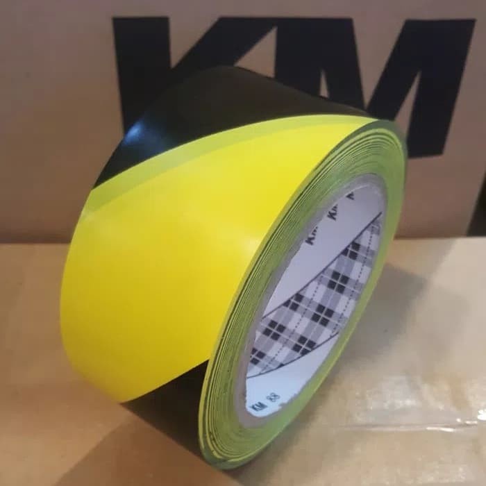 

Gilaa!!! Floor Marking Tape Km 48Mm X 33M Kuning-Hitam Lakban Lantai Bergaransi