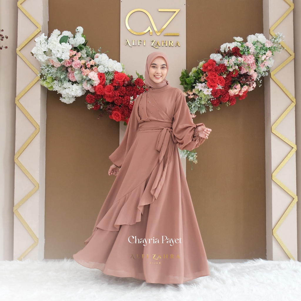 Chayria Payet Dress (Ready Stok)