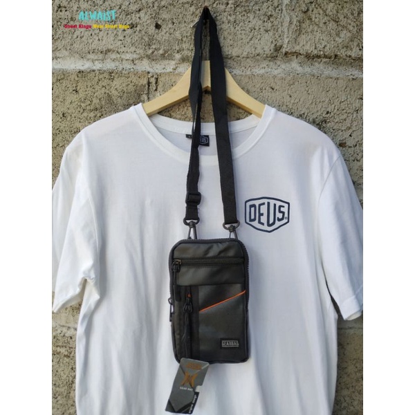 Tas Dompet Gantung Pria Tas Kalung Hp Kartu Selempang Slingbag GEARBAG Original