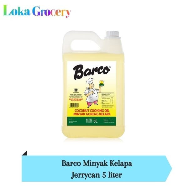 

Barco Minyak Goreng Kelapa Jerrycan 5 Liter