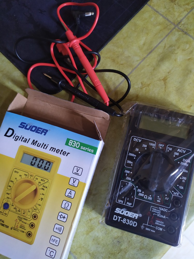 Avo Meter Digital Dt 830  Avometer Multitester