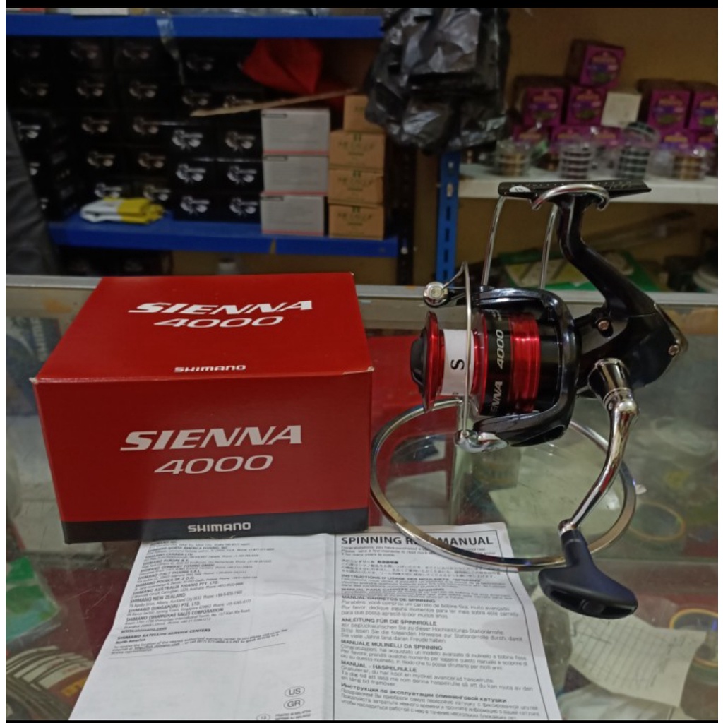 Reel pancing Shimano Sienna C 4000 RED