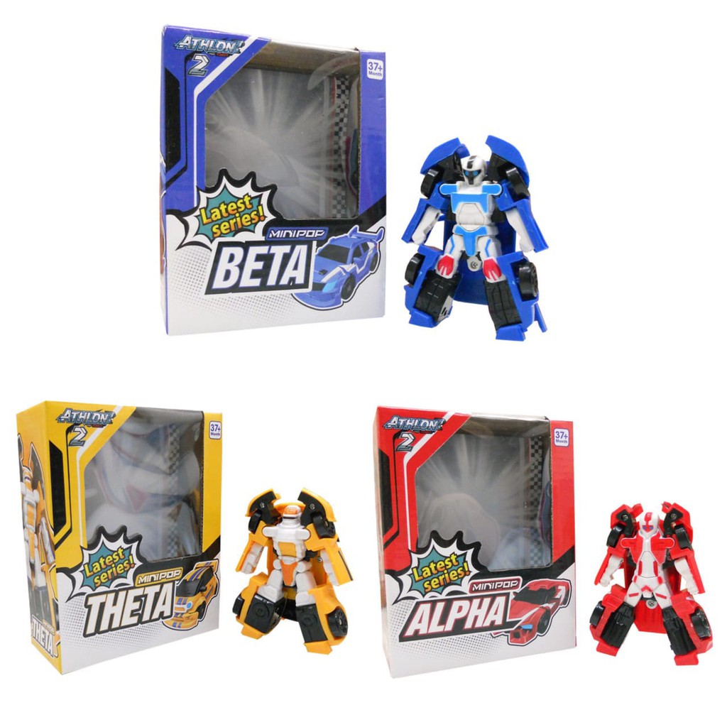 Tobot ATHLON 2 Minipop ALPHA BETA THETA