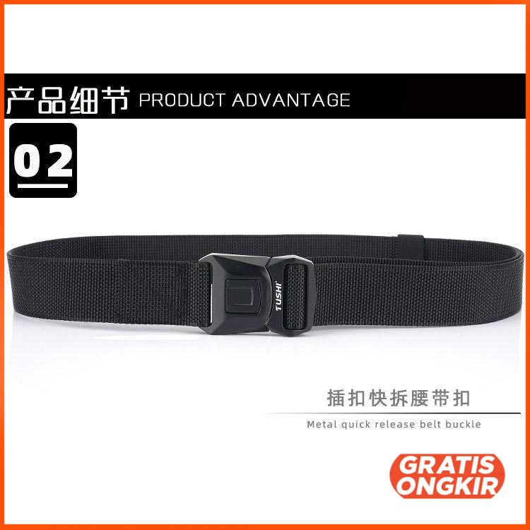 Tali Ikat Pinggang Nilon Military Tactical 125cm - S2732