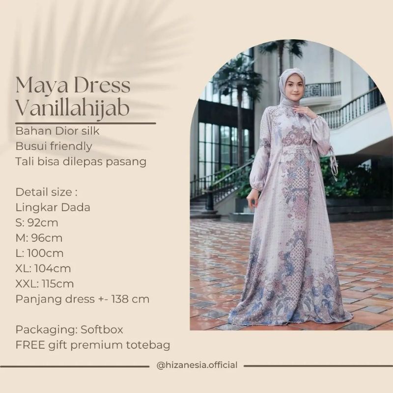 MAYA DRESS VANILLAHIJAB