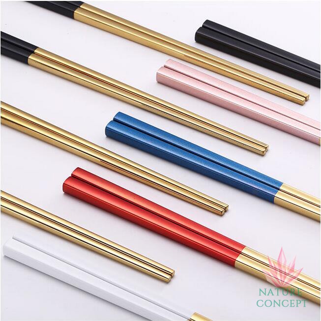 Sumpit LUXURY Stainless Steel High Quality bahan 304 Chopstick