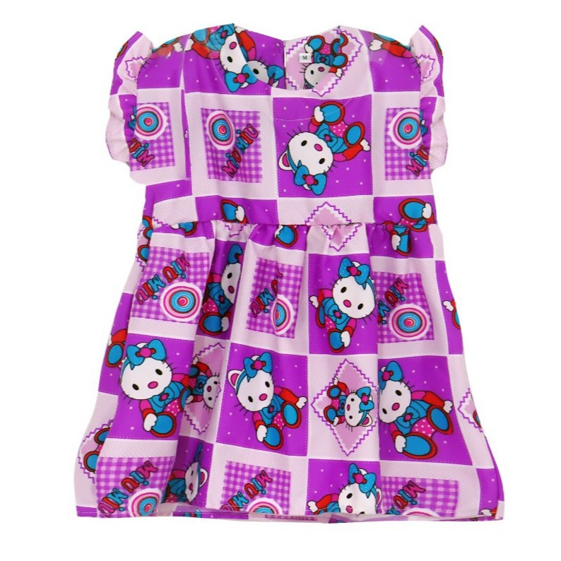 PA DRESS ANAK DASTER RUFFLE ANAK BAJU ANAK PEREMPUAN HOME DRESS TERLARIS