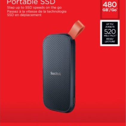 Sandisk 480GB 480 GB Pro 520 MB/S Portable SSD USB 3.2