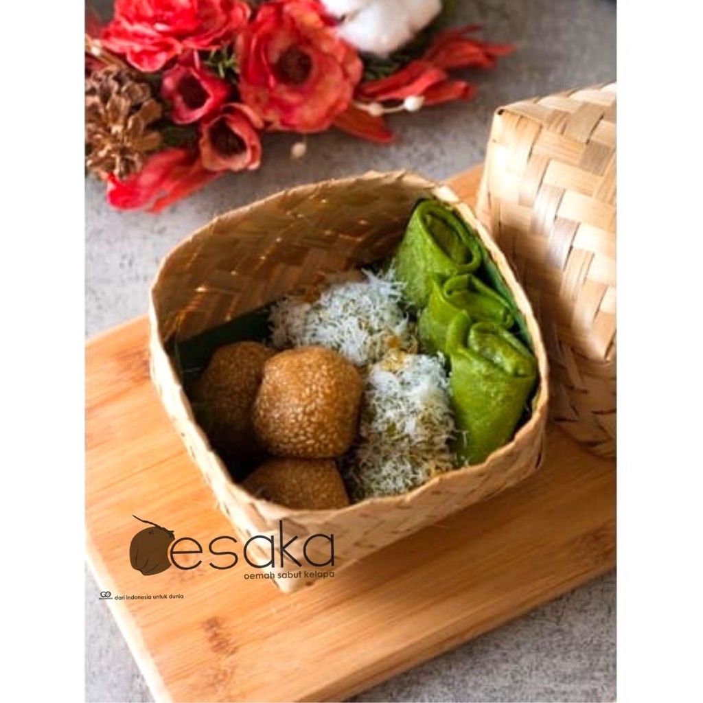BESEK SOUVENIR 15X15 SEPASANG / BESEK SNACK / BESEK DAGING / BESEK HAMPERS