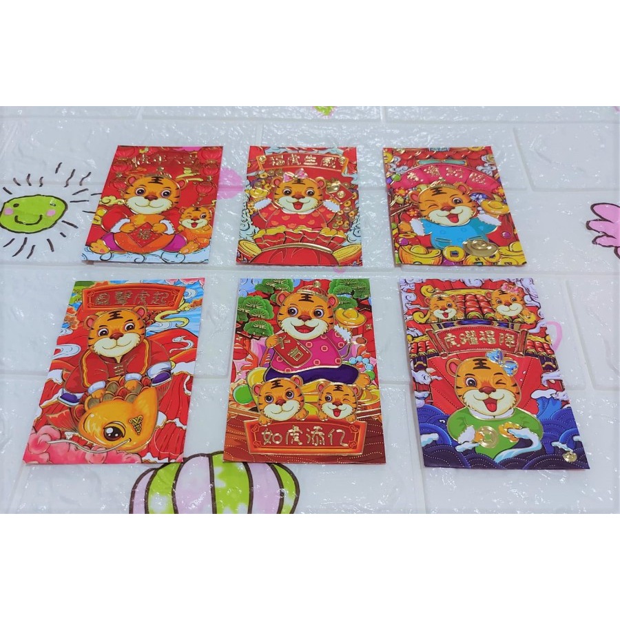 

Angpao Imlek Shio Macan Murah LL1017 | Bahan Artpaper Premium Isi 6 Mix