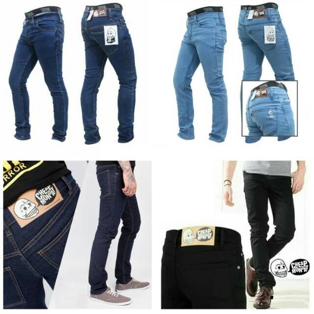 Celana Jeans Stretch Pria