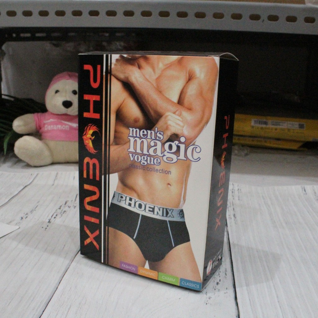 CELANA DALAM PRIA DEWASA BOXER MAN UNDERWEAR MEN PRIA IMPORT CD 2885 D PHOENIX 2 PCS