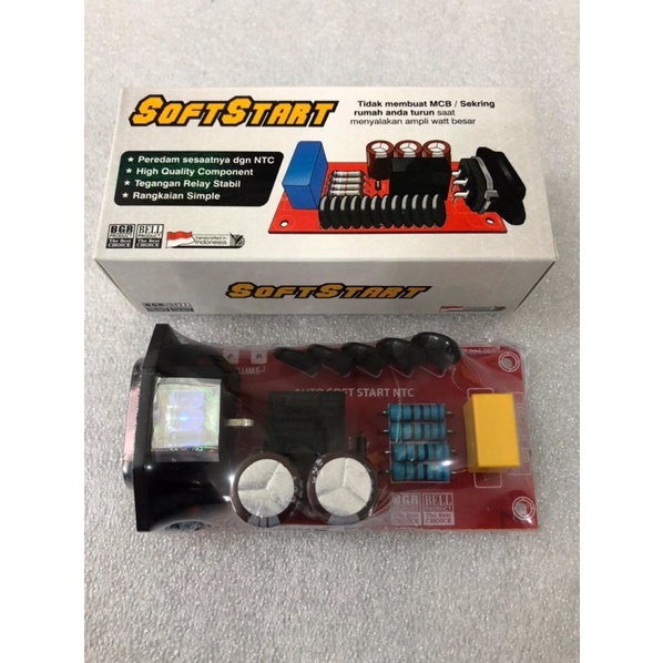 Kit Soft Start Power Softstart Audio BELL BGR Soft Start NTC BELL BGR Auto Soft Start NTC