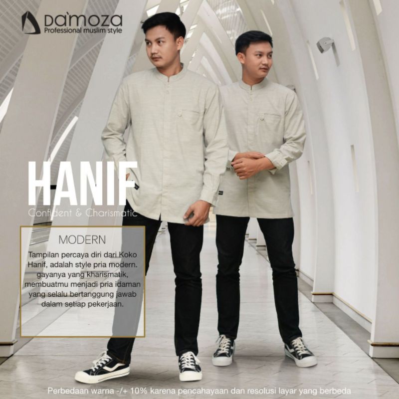 KOKO DAMOZA HANIF MIRAGE GREY DAN KHAKI