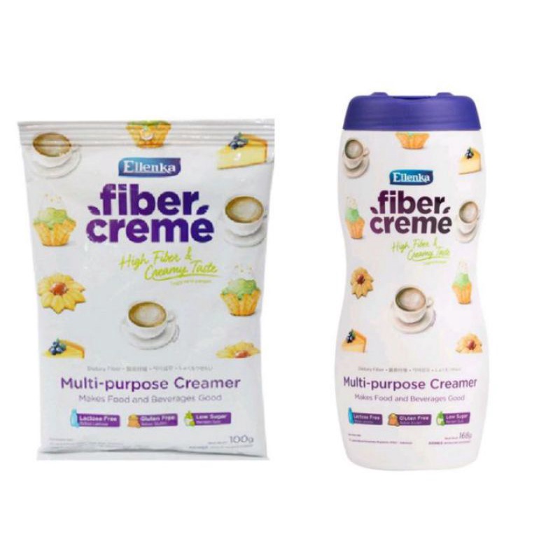 

Fiber Creme Ellenka Sachet 100gr / 168gr - Creamer Pengganti Santan / Susu / Multi Purpose Cream