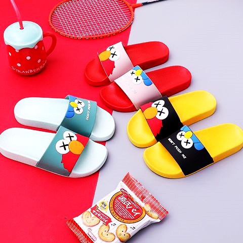 Shoegood Don t Push Me Elmo Karakter Sandal Slip on Shoegood Don t Push Me Elmo Karakter Sandal Slip on